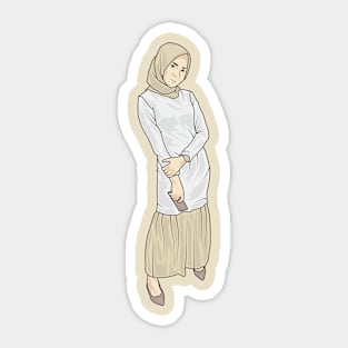 Long Dress Sticker